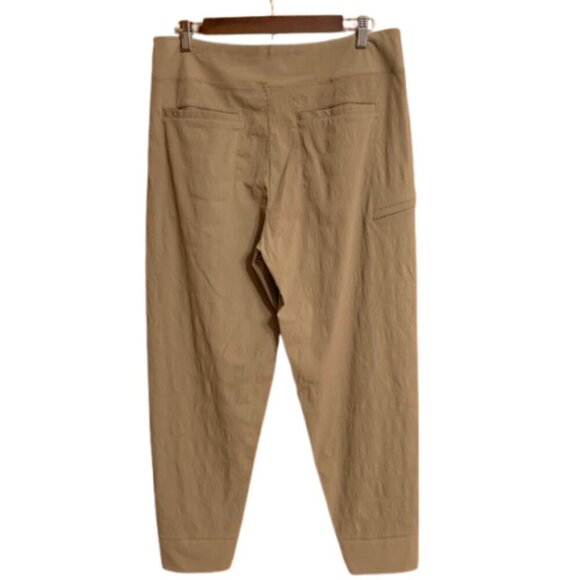 ATHLETA Women's Trekkie North High Rise Jogger Big Sur Brown Pants Size 12 - Picture 7 of 12